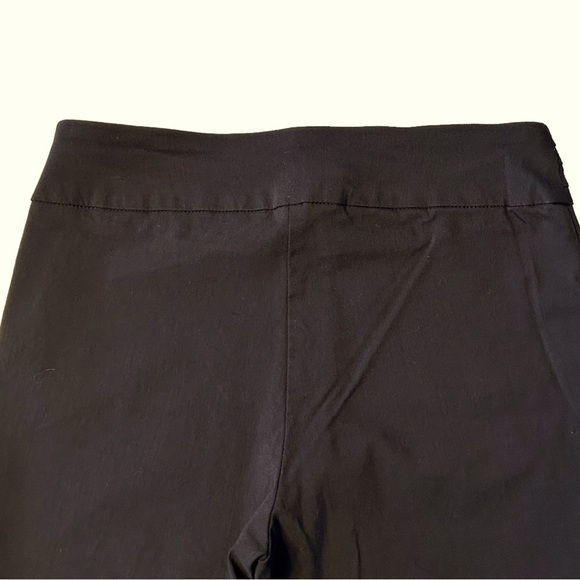 MACY'S JM Jennifer Moore Collection Capris Rivets Stretchy Black Size Small - Picture 11 of 15
